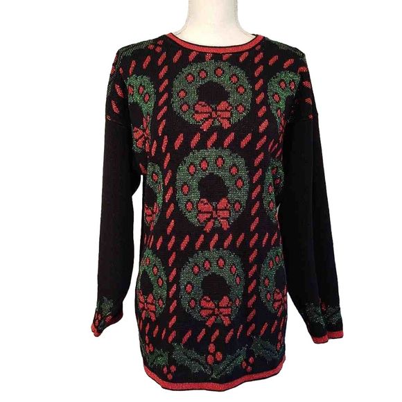 Christmas Wreath Sweater 